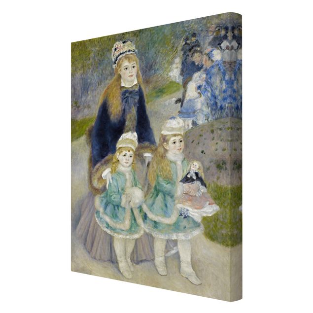 Billeder portræt Auguste Renoir - Mother and Children (The Walk)