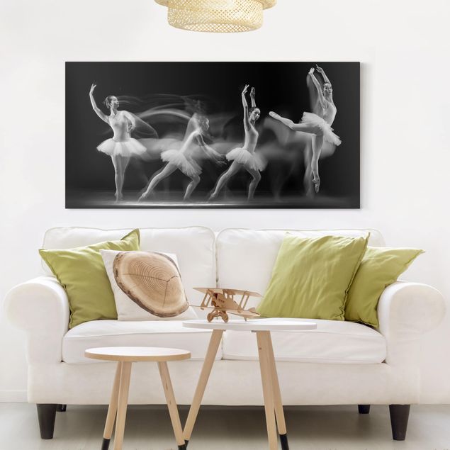 Billeder portræt Ballerina Art Wave
