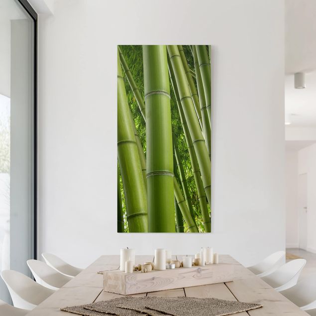 Billeder på lærred bambus Bamboo Trees