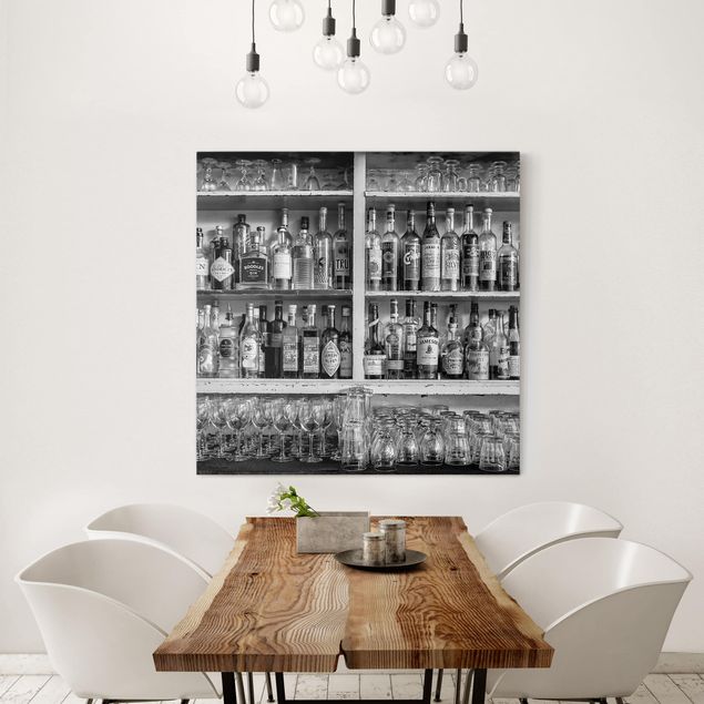 Billeder moderne Bar Black & White