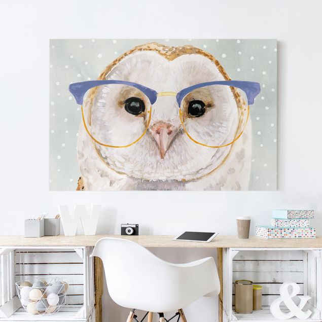 Billeder moderne Animals With Glasses - Owl