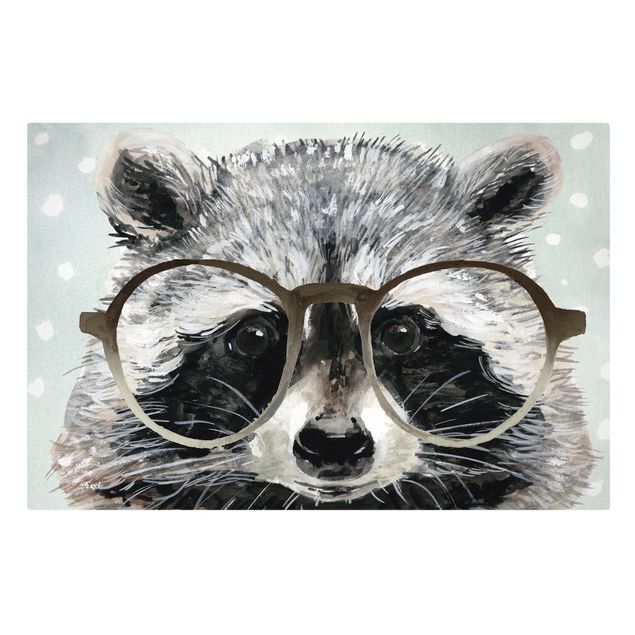 Billeder dyr Animals With Glasses - Raccoon