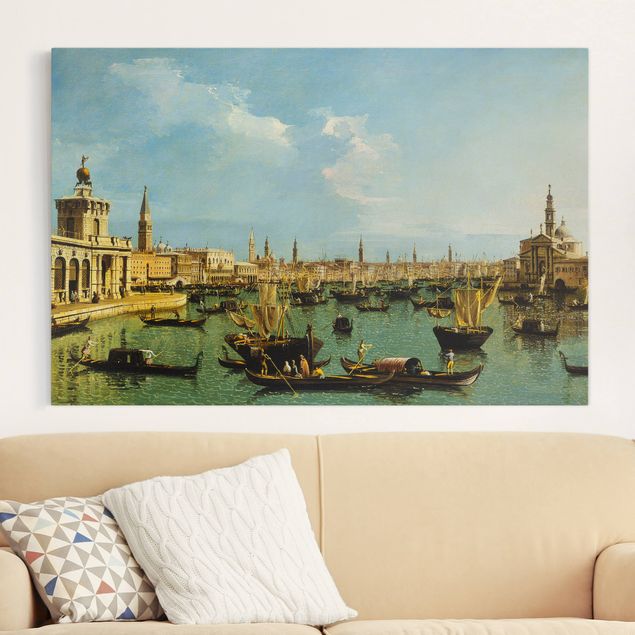 Kunst stilarter barok Bernardo Bellotto - Bacino di San Marco, Venedig