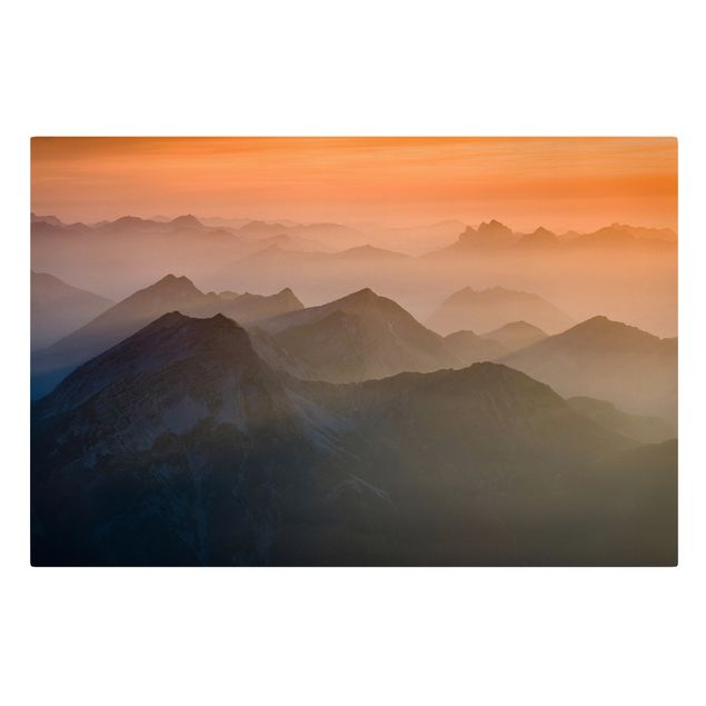 Billeder landskaber View From The Zugspitze Mountain