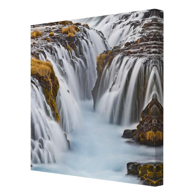 Billeder natur Brúarfoss Waterfall In Iceland