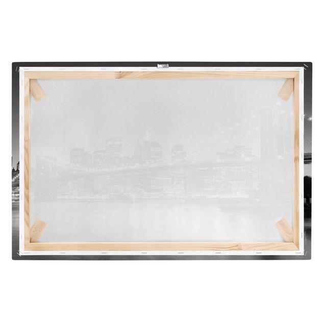 Billeder sort og hvid Brooklyn Bridge in New York II