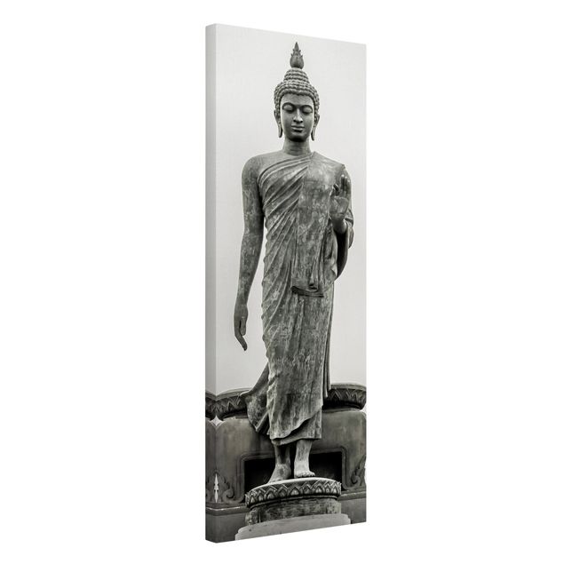 Billeder på lærred vintage Buddha Statue