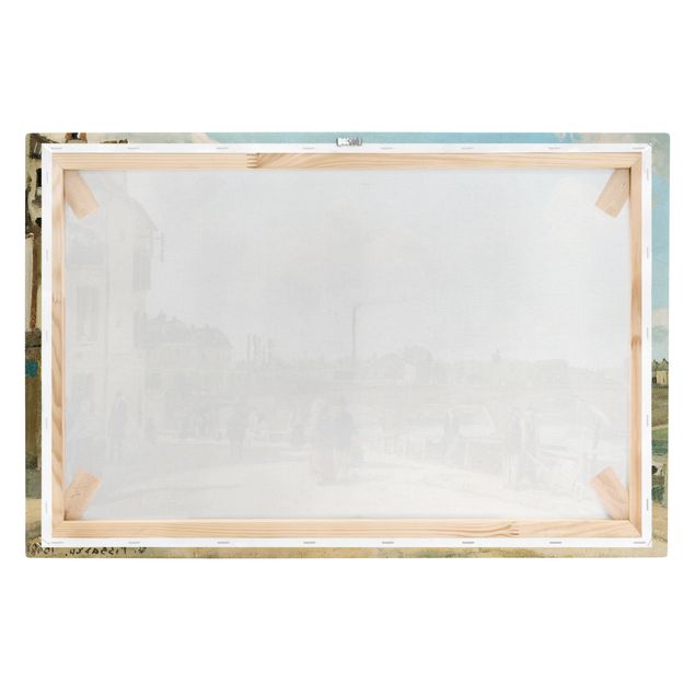 Billeder på lærred arkitektur og skyline Camille Pissarro - View Of Pontoise