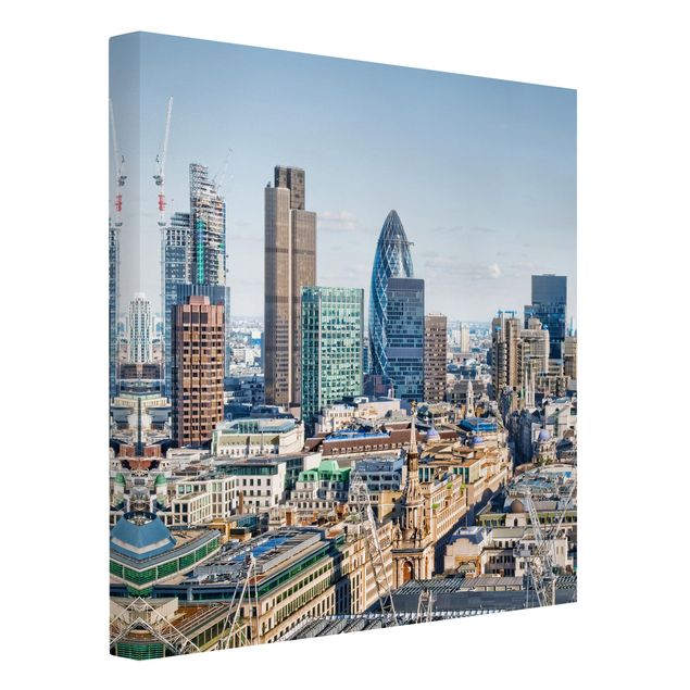 Billeder på lærred arkitektur og skyline City Of London
