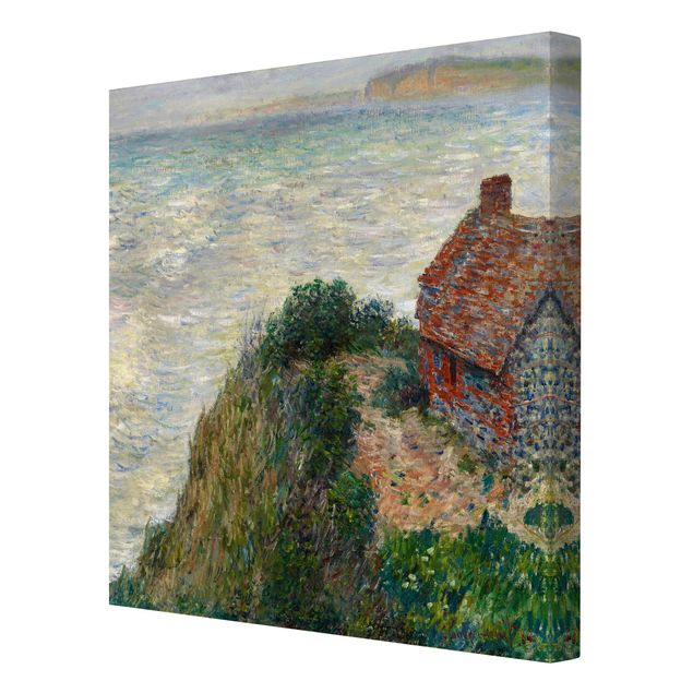 Billeder strande Claude Monet - Fisherman's house at Petit Ailly