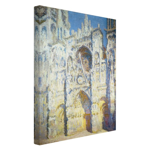 Kunst stilarter Claude Monet - Portal of the Cathedral of Rouen