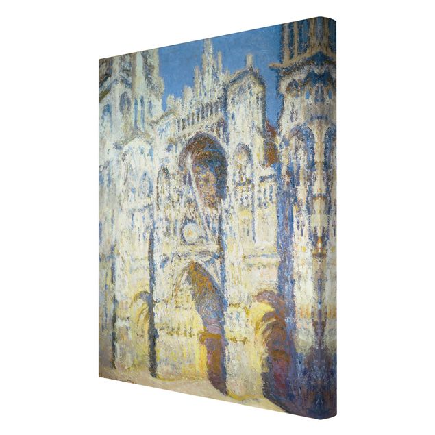 Billeder arkitektur og skyline Claude Monet - Portal of the Cathedral of Rouen