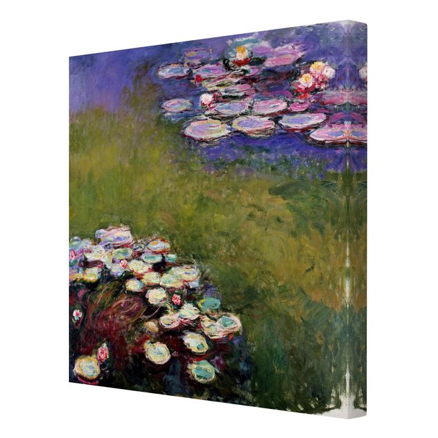Billeder på lærred blomster Claude Monet - Water Lilies