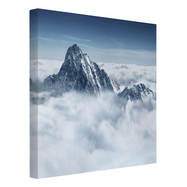 Billeder landskaber The Alps Above The Clouds