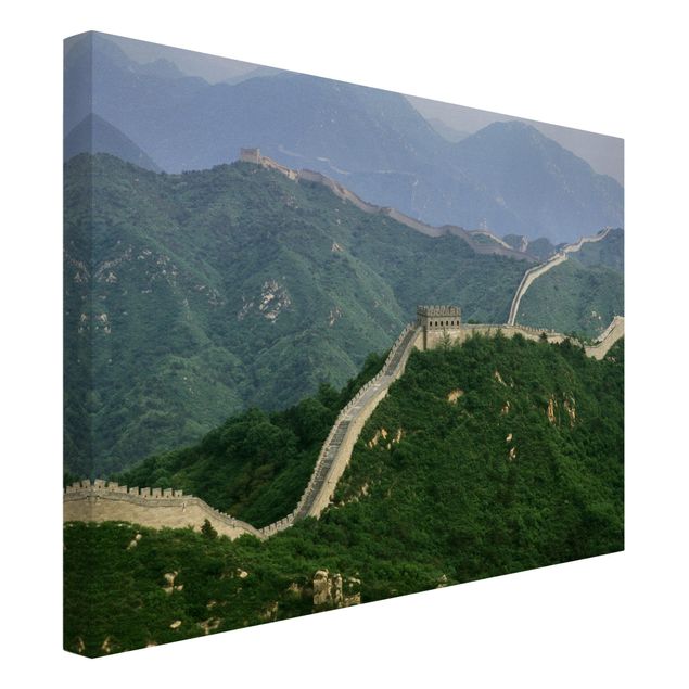 Billeder landskaber The Great Wall Of China In The Open