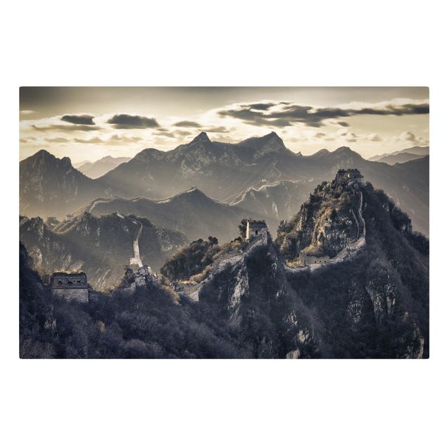 Billeder på lærred sort og hvid The Great Chinese Wall