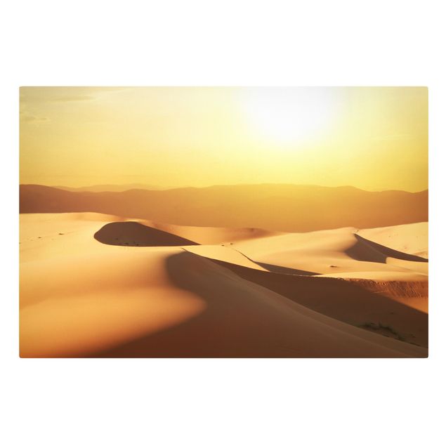 Billeder på lærred landskaber The Saudi Arabian Desert
