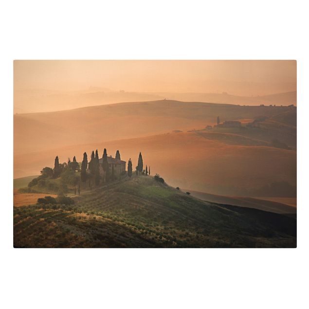 Billeder på lærred arkitektur og skyline Dreams Of Tuscany