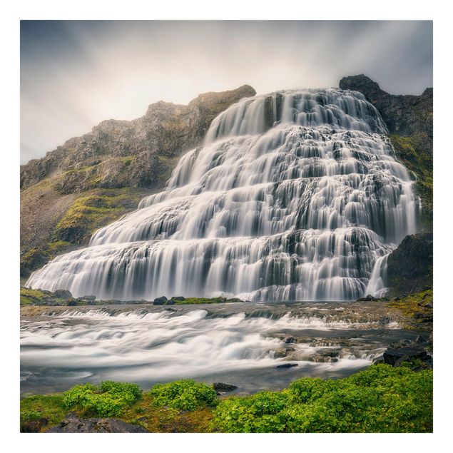 Billeder landskaber Dynjandi Waterfall