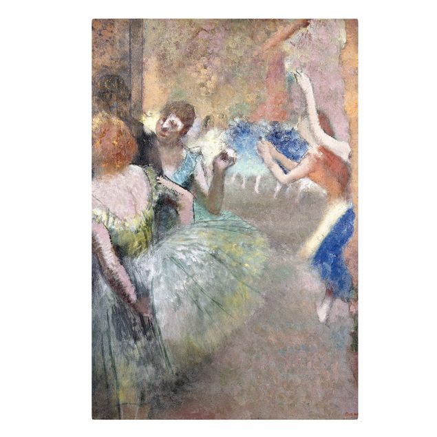 Billeder på lærred kunsttryk Edgar Degas - Ballet Scene