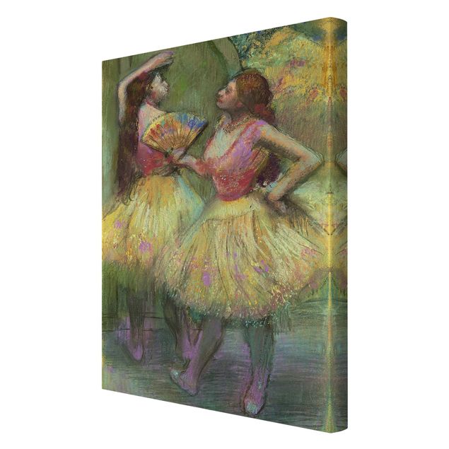 Billeder kunsttryk Edgar Degas - Two Dancers Before Going On Stage