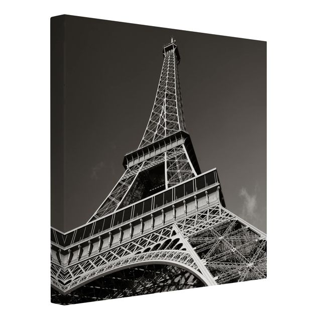 Billeder på lærred arkitektur og skyline Eiffel tower