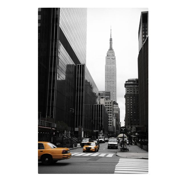 Billeder på lærred arkitektur og skyline Empire State Building