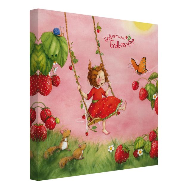 Billeder lyserød Little Strawberry Strawberry Fairy - Tree Swing