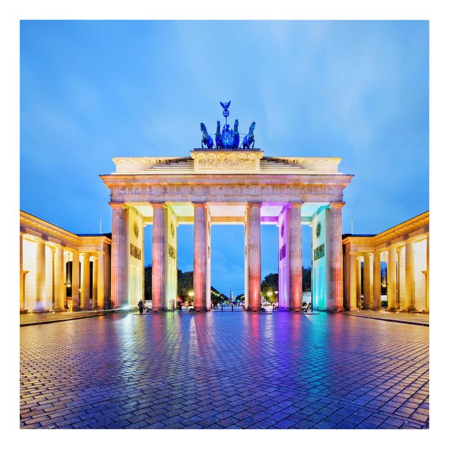 Billeder 3D Illuminated Brandenburg Gate