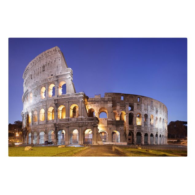 Billeder arkitektur og skyline Illuminated Colosseum