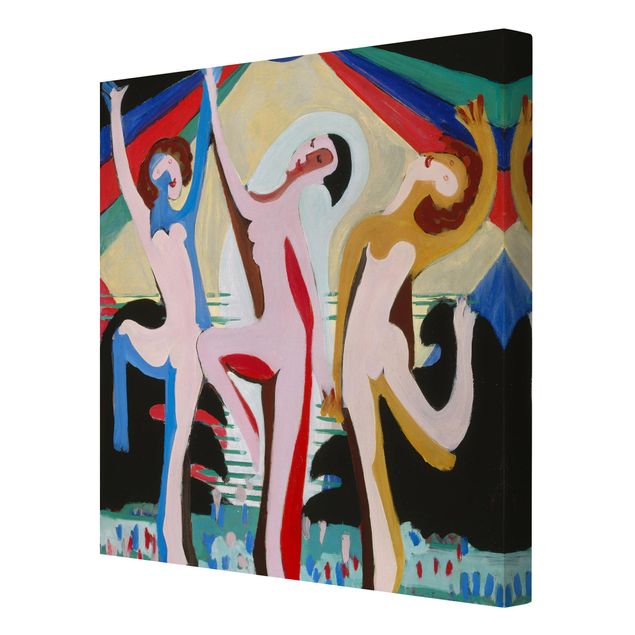 Billeder Ernst Ludwig Kirchner Ernst Ludwig Kirchner - colour Dance