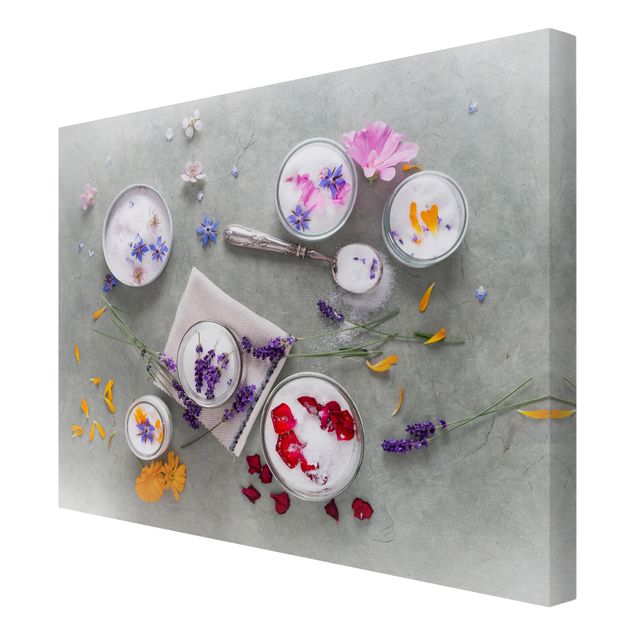Billeder Edible Flowers With Lavender Sugar