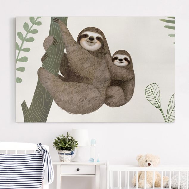 Børneværelse deco Sloth Sayings - Back