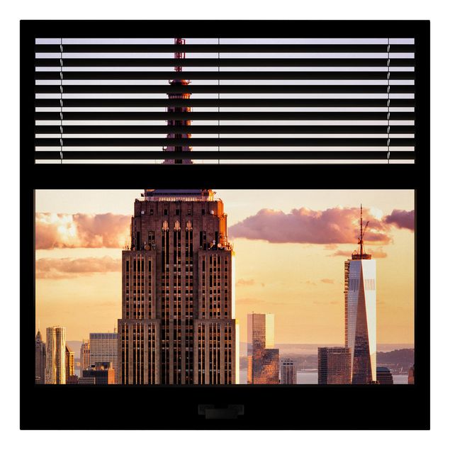 Billeder arkitektur og skyline Window View Blind - Empire State Building New York