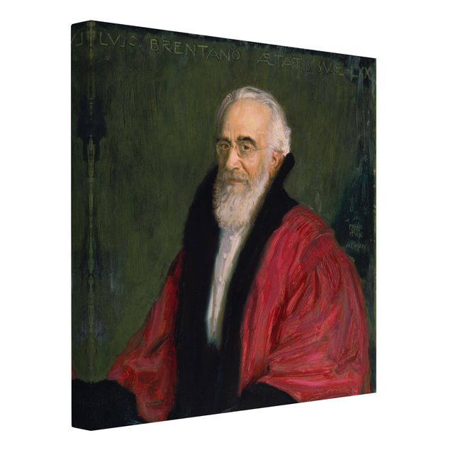 Billeder på lærred kunsttryk Franz von Stuck - Portrait of Lujo Brentano