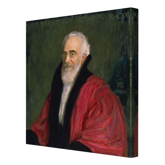 Billeder portræt Franz von Stuck - Portrait of Lujo Brentano