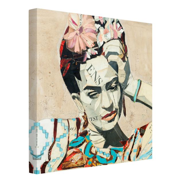 Billeder portræt Frida Kahlo - Collage No.1