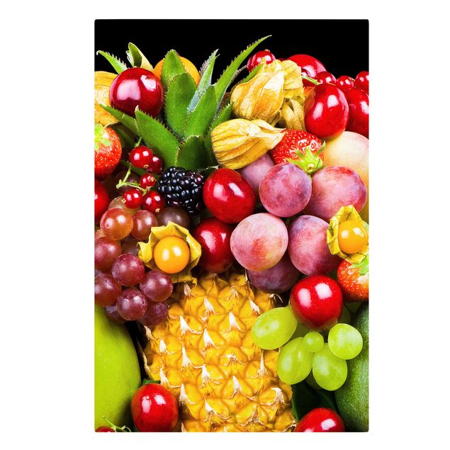 Billeder på lærred grøntsager og frukt Fruit Bokeh