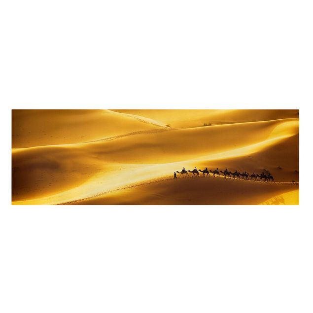 Billeder på lærred landskaber Golden Dunes