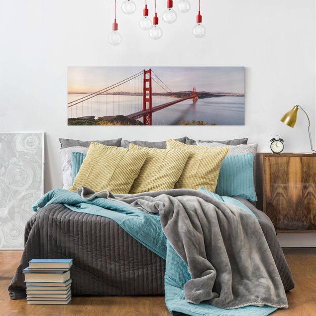 Billeder moderne Golden Gate Bridge In San Francisco