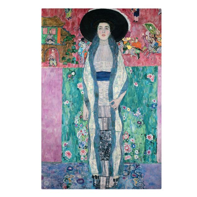 Billeder kunsttryk Gustav Klimt - Portrait Adele Bloch-Bauer II