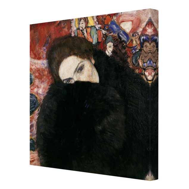 Billeder portræt Gustav Klimt - Lady With A Muff