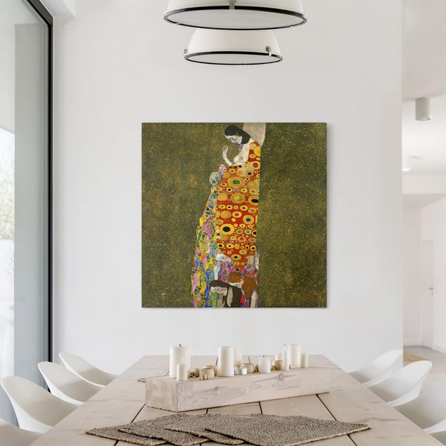 Kunst stilarter Gustav Klimt - Hope II