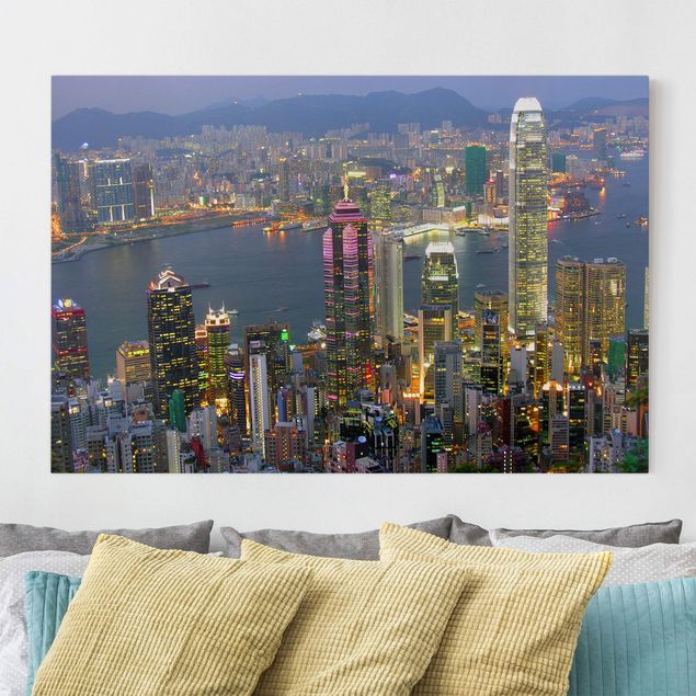 Billeder Asien Hong Kong Skyline