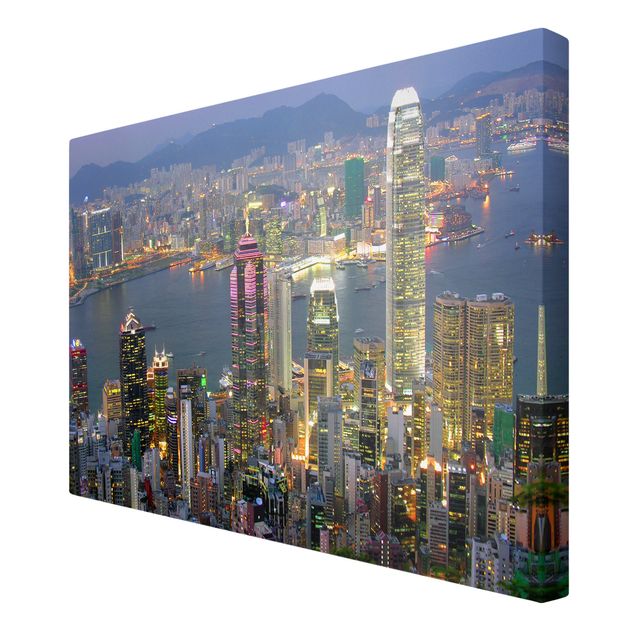 Billeder moderne Hong Kong Skyline