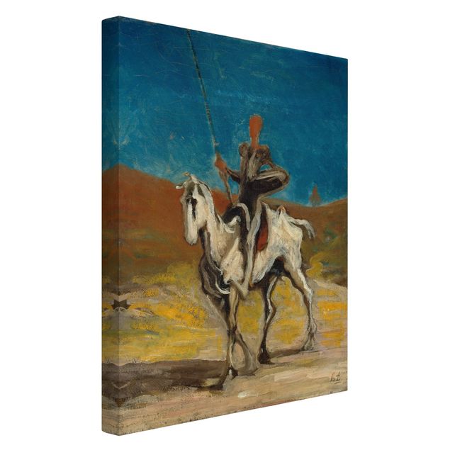 Kunst stilarter Honoré Daumier - Don Quixote