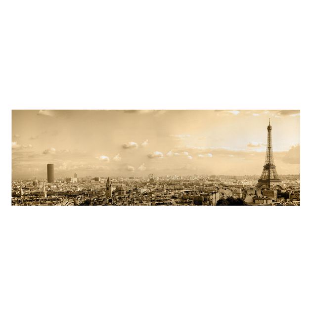 Billeder arkitektur og skyline I love Paris