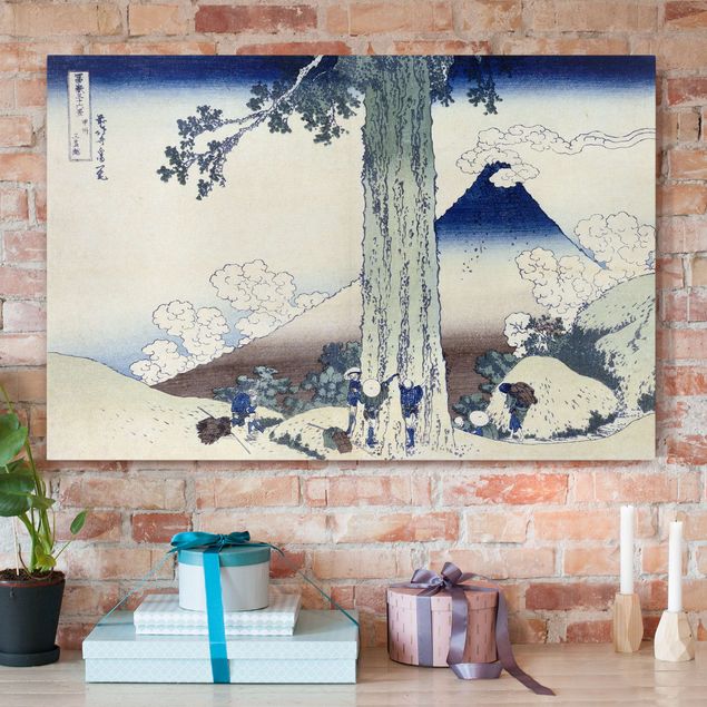 køkken dekorationer Katsushika Hokusai - Mishima Pass In Kai Province