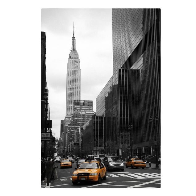 Billeder på lærred sort og hvid Classic NYC