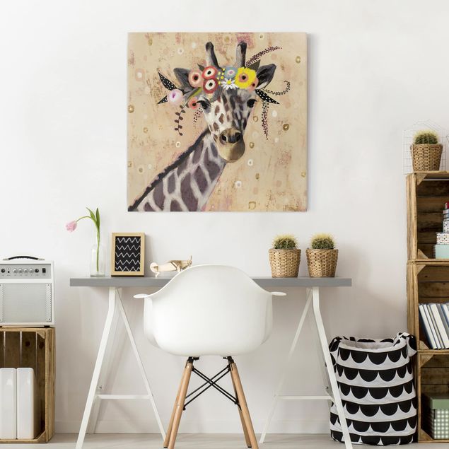 Billeder giraffer Klimt Giraffe